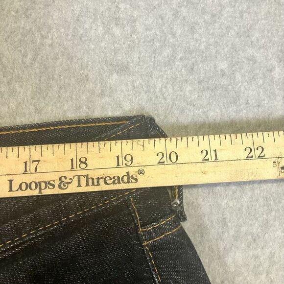 Levi's 501 Men's Size 42x30 Black Straight Leg Jeans Relaxed Western Yellowstone - Picture 6 of 11